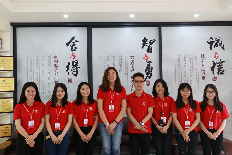 熱情飽滿的外貿(mào)部小伙伴